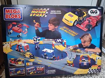 MEGA BLOKS GIG Super Pista motorizzata Motor