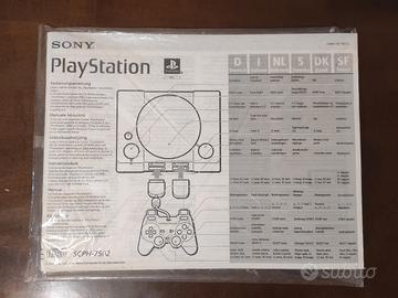 PlayStation 1 PS1 Manuale di Istruzioni 