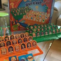 2 giochi in scatola in fila per 4 e indovina chi