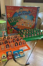2 giochi in scatola in fila per 4 e indovina chi