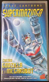 SuperMazinga contro Godzilla e i Megarobot (VHS)