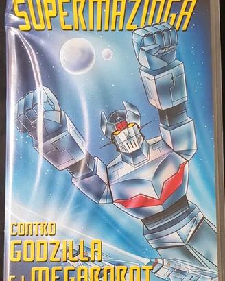 SuperMazinga contro Godzilla e i Megarobot (VHS)