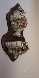 Acquasantiera realizzata a mano