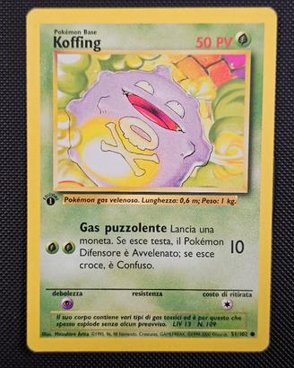 carta pokemon koffing 