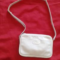 Borsa borsetta pelle bianca Nazzareno Gabrielli