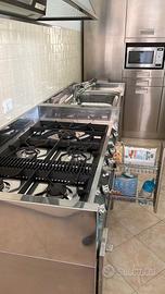 Cucina ArcLinea Italia / Mediterranea acciaio inox