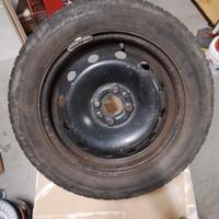 4 Cerchione con  gomma invernale per Fiat Fiorino
