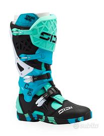 Stivali Sidi CrossAir X turchese nero