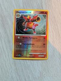 Carta Pokemon Magmortar Tesori Misteriosi holo re