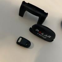 Polar supporto manubrio e sensore velocita