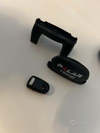 Polar supporto manubrio e sensore velocita