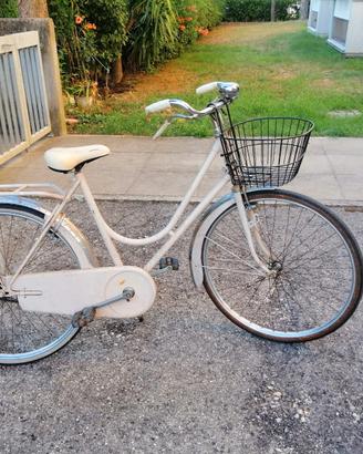 Bicicletta da donna con cestino