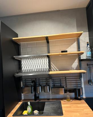 Mensole e scolapiatti cucina IKEA KUNGSFORS