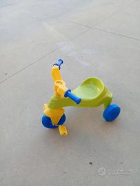 Triciclo primi passi per bambini