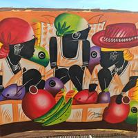 Dipinto importato dai Caraibi 