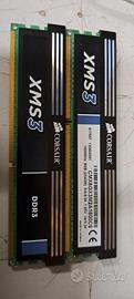 RAM DDR3 8GB (2x4GB) Corsair XMS3 1600MHz TESTATE