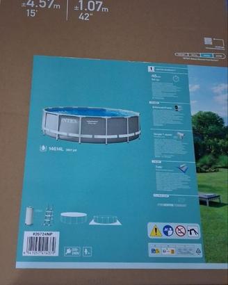 Piscina Intex Prisma Frame 457x107 cm - 26724NP