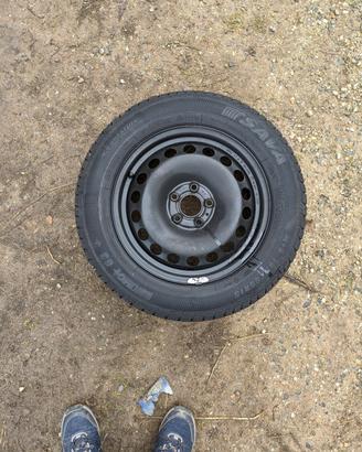 Gomme  e cerchi Sava Eskimo S3+ 185/65 R15 Polo VW