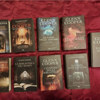 9 libri di Glenn Cooper-(10,00 euro cada 1)