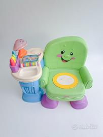 FISHER PRICE POLTRONCINA EDUCATIVA MUSICALE