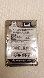 WD Caviar Black 512GB SATA 3 2.5