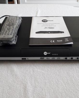 Lettore  DVD  mp man mod.XV-D310-NV