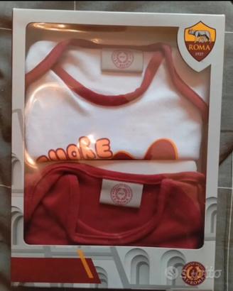 2 Body di Varie Taglie Nuovi A.S.Roma Originali