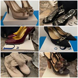 Stock scarpe firmate n. 37 nuove e come nuove