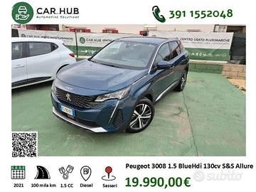 Peugeot 3008 BlueHDi 130 S&S EAT8 Allure