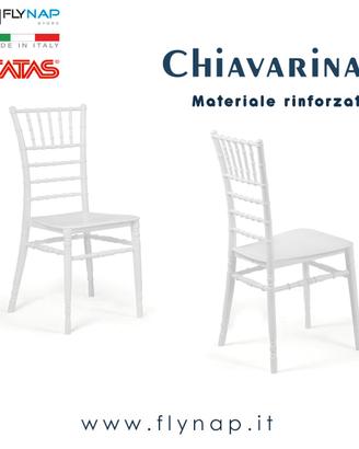 Sedie ristorante cerimonie modello CHIAVARINA