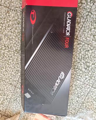 Gladiatore four amplificatore 4 canali 