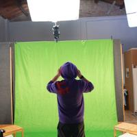 Green screen (chroma key) 3 x 6 m   vfx_con staffe