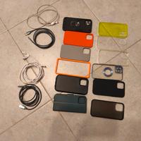 IPHONE 12 PRO 6.1 cover  cavi e vetro schermo