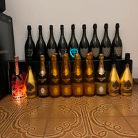 Lotto champagne dom perignon/cristal/armand