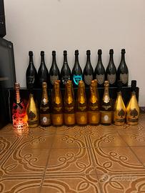 Lotto champagne dom perignon/cristal/armand