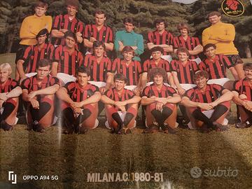 Milan poster anni 80