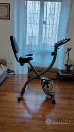 Cyclette pieghevole,  Schienale e Sella King Size