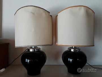 Lampade_coppia in vetro Murano anni 1970