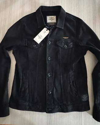 Aeronautica Militare camicia giacca in pelle