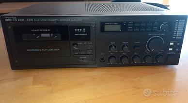 Amplificatore annunci, radio e cassette