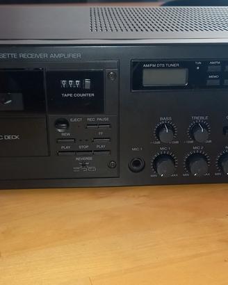 Amplificatore annunci, radio e cassette