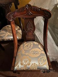 No. 3 Sedie antiche stile Carlo X