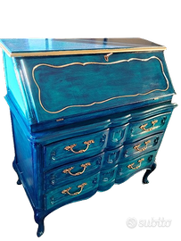 Ribaltina blu petrolio.