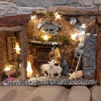 Presepe rudere casetta