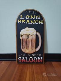 quadro birra long branch saloon