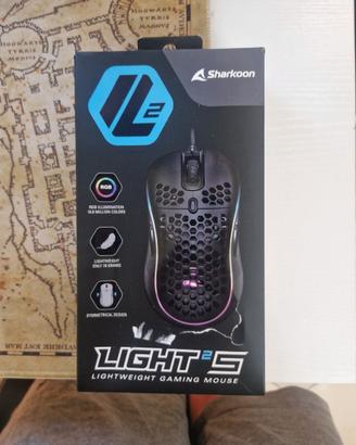 Mouse Gaming Sharkoon Light² S - Ultra Leggero