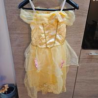 Vestito Belle la bella e la bestia 130cm