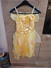 Vestito Belle la bella e la bestia 130cm