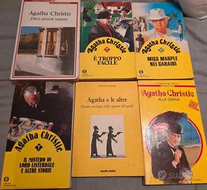 Lotto 6 Libri Agatha Christie - Edizioni Vintage