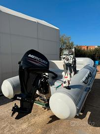 Gommone gommonautica motore 40 hp Mercury 